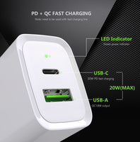 Type C Home Wall Travel Charger For Motorola Moto G Power 2022 (XT2165DL)