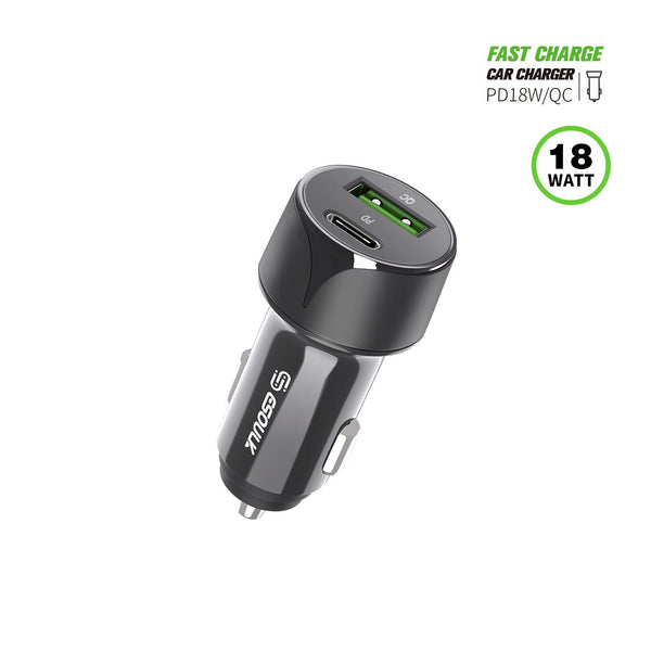 18W Car Charger PD +2.4A Adapter ONLY for Blu View 4 B135DL