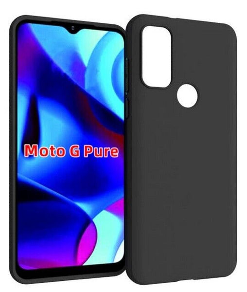 Tempered Glass / TPU Cover Case For Motorola Moto G Power 2022 (XT2165DL)