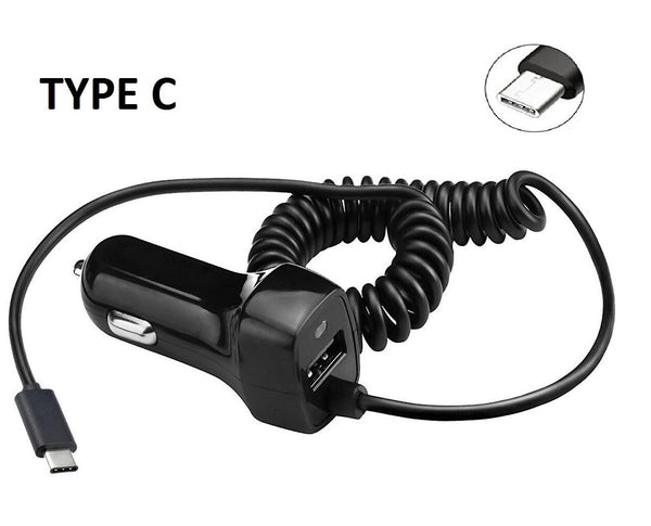 Type-C Car Charger with 3.1 USB For Motorola Moto G Power 2022 (XT2165DL)