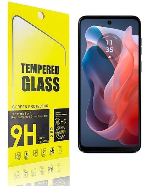 2 x Tempered Glass Screen Protector Guard For Motorola Moto G Play 2024