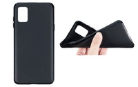 For ZTE Avid 589 5.45” TPU Flexible Skin Gel Case Phone Cover - Black