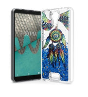 For AT&T Prepaid Radiant Core U304AA Liquid Glitter Motion Case Phone Cover - Color Dream Catcher