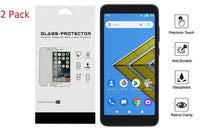 2 Pack Tempered Glass Protector For AT&T Prepaid Radiant Core U304AA