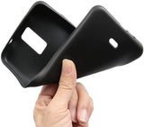 For BLU View 3 B140DL TPU Flexible Skin Gel Case Phone Cover - Black