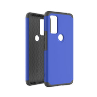 For Cricket Dream 5G Shockproof Hybrid Cover Phone Case - MK Blue