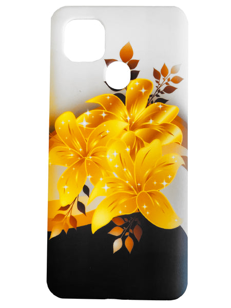 For ZTE Zmax 10 Z6250CC / Consumer Cellular Zmax-10 TPU Flexible Skin Gel Case Phone Cover - Yellow Flower