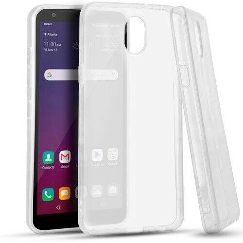 For LG Tribute Royal LM-X320PM TPU Flexible Skin Gel Case Phone Cover - Clear