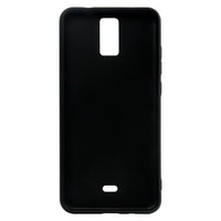 For BLU View 3 B140DL TPU Flexible Skin Gel Case Phone Cover - Black
